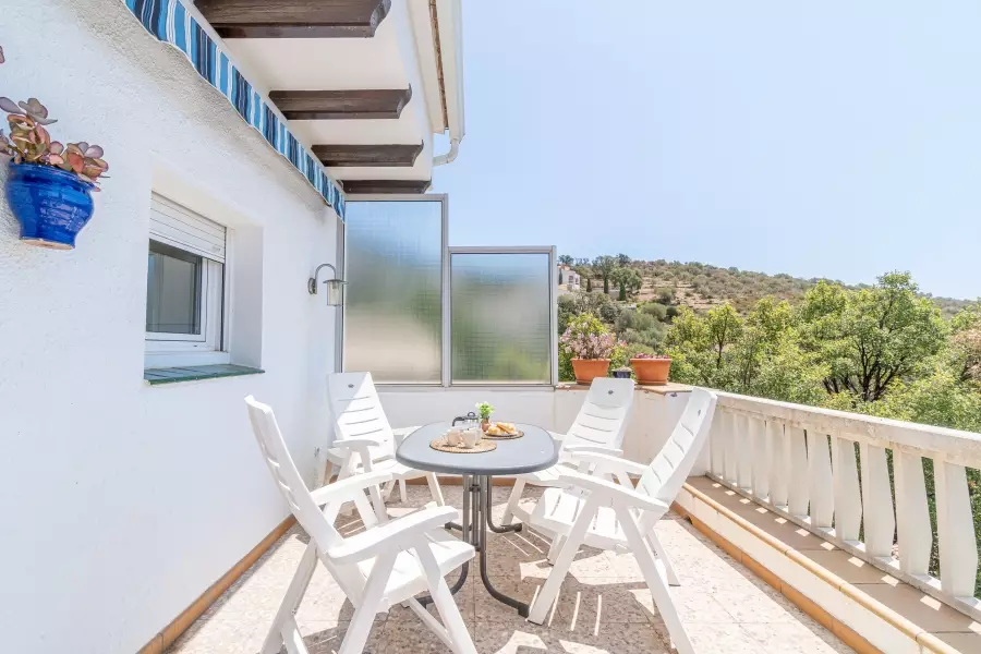 Haus mit spektakulärem Blick auf die Bucht von Roses